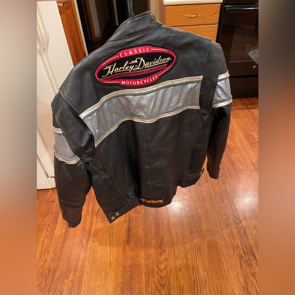 Leather Biker Jacket - Picture 3 of 8